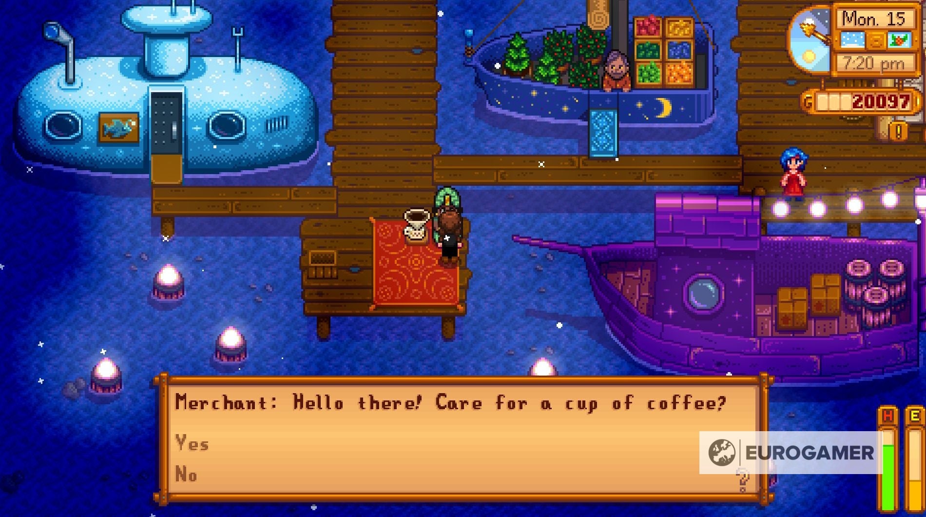 Stardew Valley Night Market and Mermaid Boat puzzle solution explained